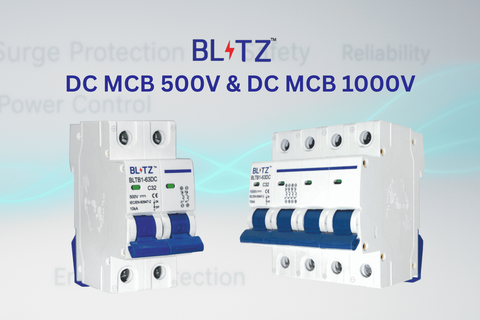 DC MCB 500V & DC MCB 1000V